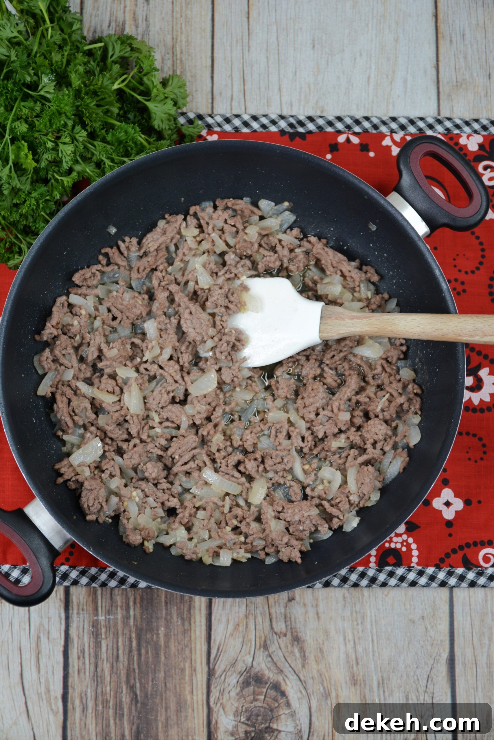 Browned beef mixture