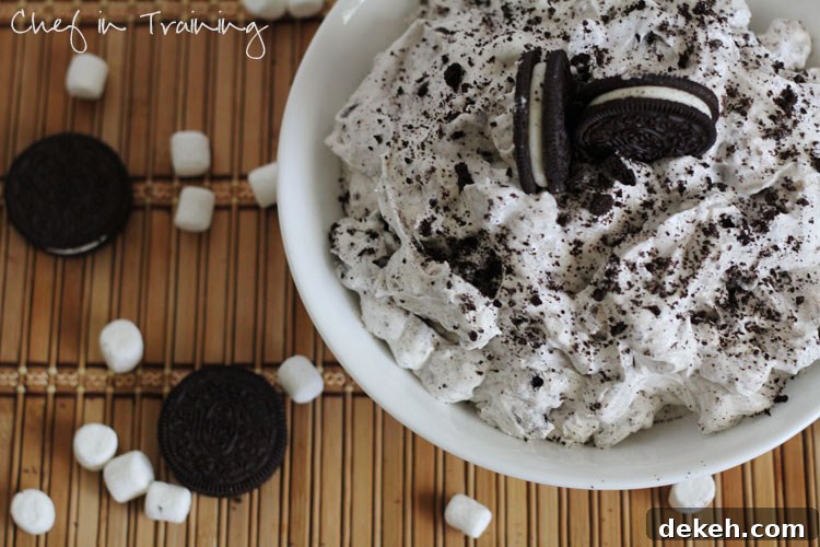 Creamy Oreo Fluff