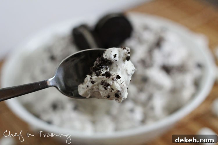 Oreo Fluff dessert