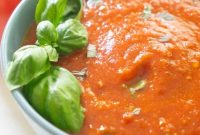 Homemade Fresh Tomato Marinara Sauce Recipe