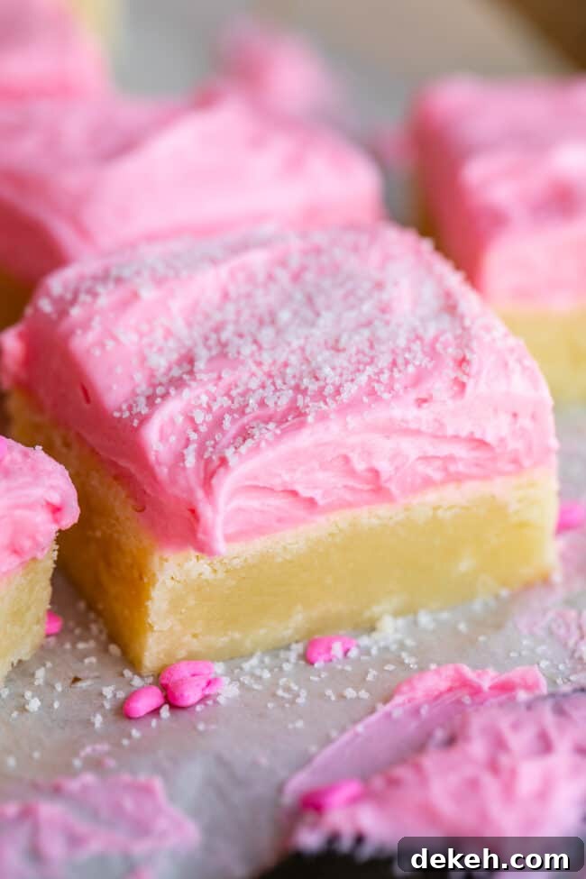 sugar cookie bars
