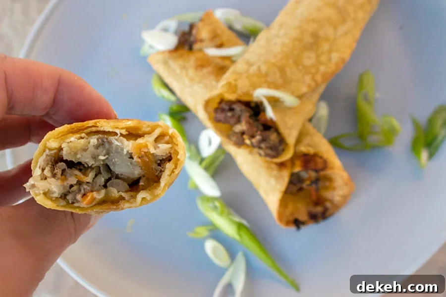 gluten free egg rolls appetizer