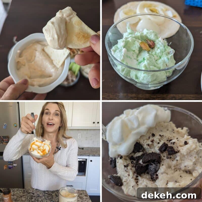 12 high protein snacks collage