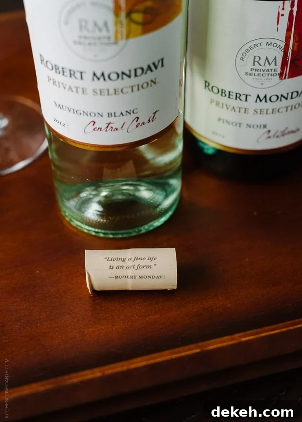 A cork and wine bottle.