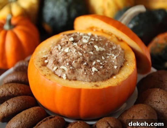 White Chocolate Pumpkin Dip