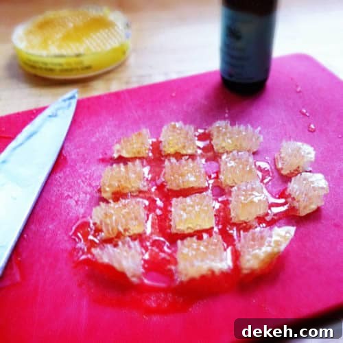 Homemade Honeycomb Gum