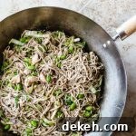 Chicken Noodle Stir Fry with Edamame