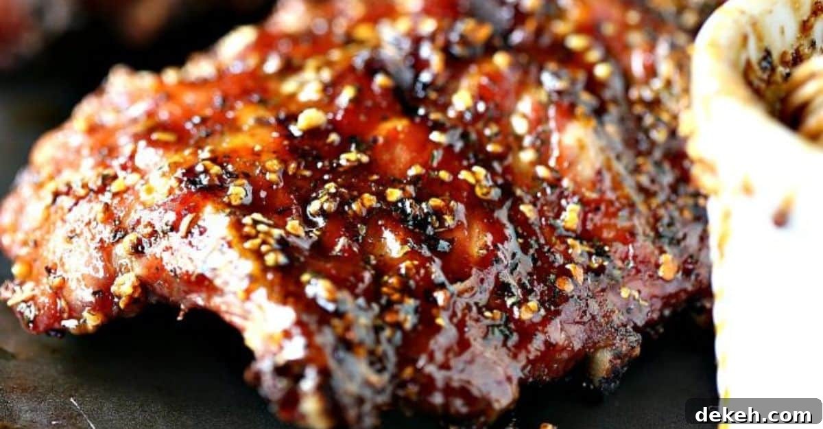 Easy Grilled Honey-Garlic Ribs
