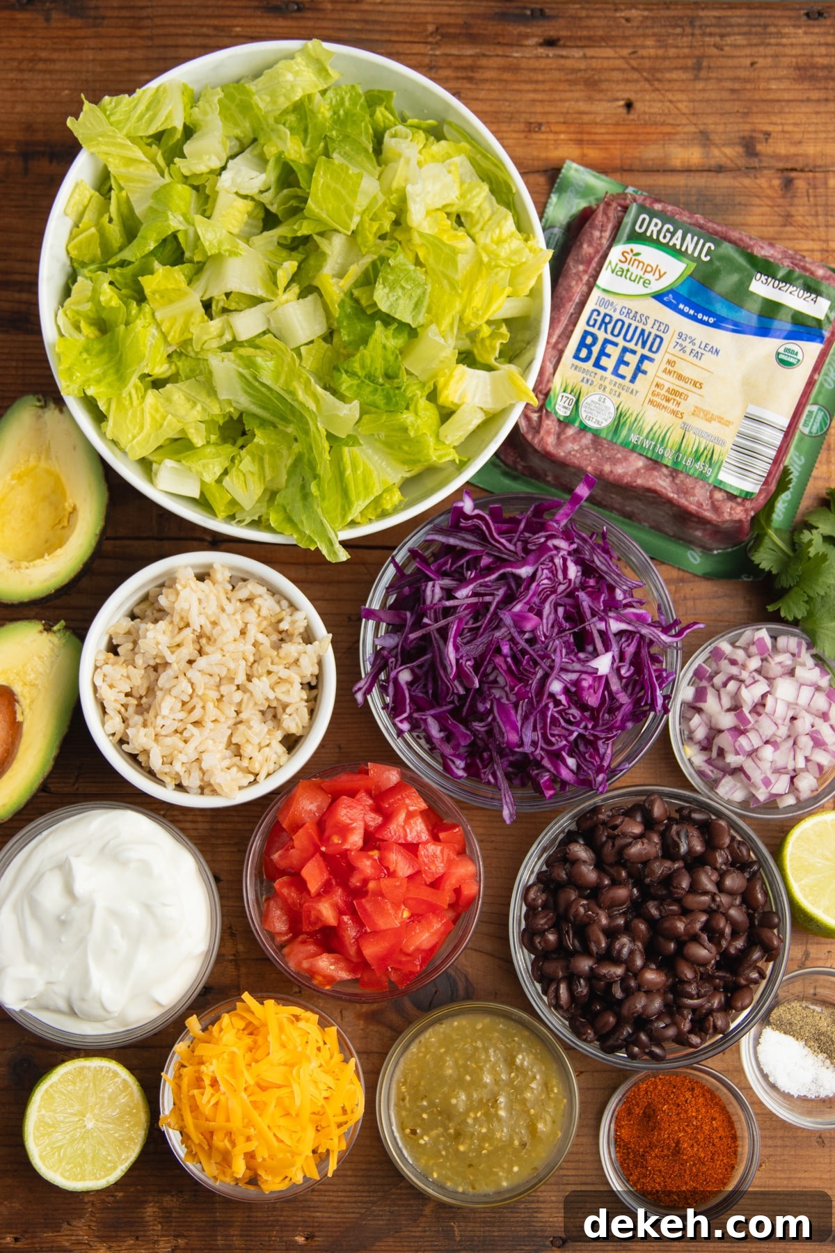 This is a picture of all the ingredients needed to make this recipe.