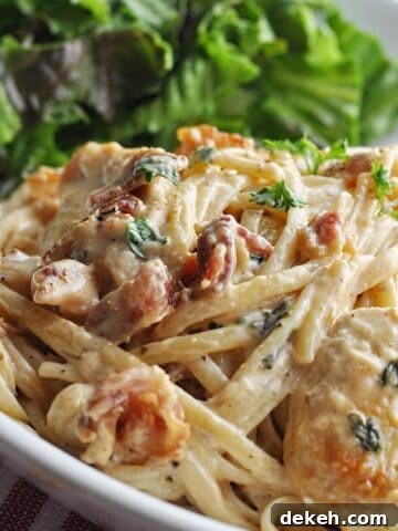 Creamy Chicken Bacon Pasta