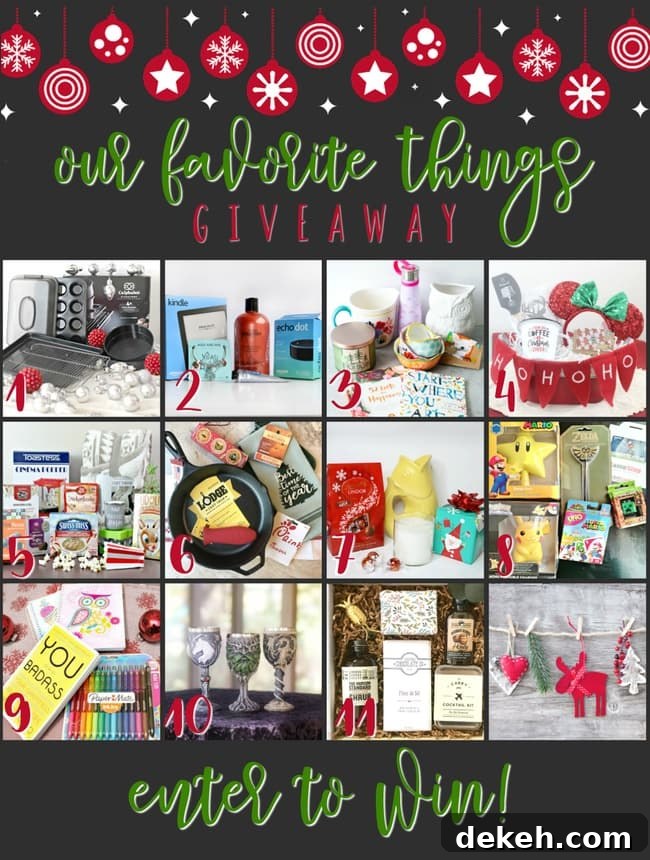 Favorite Things Holiday Giveaway