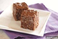 Frosted Chocolate Peanut Butter Bars — Creamy No-Bake Recipe
