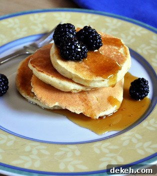 Fluffy Ricotta Pancakes
