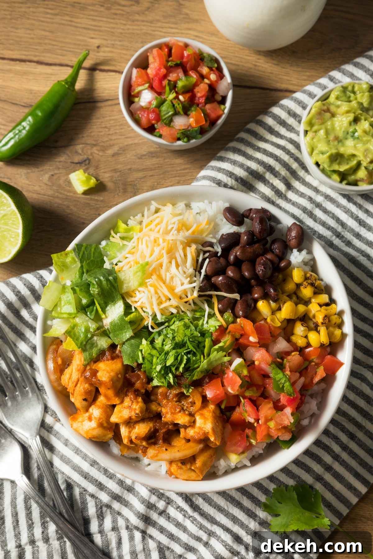 Chicken Taco Bowls