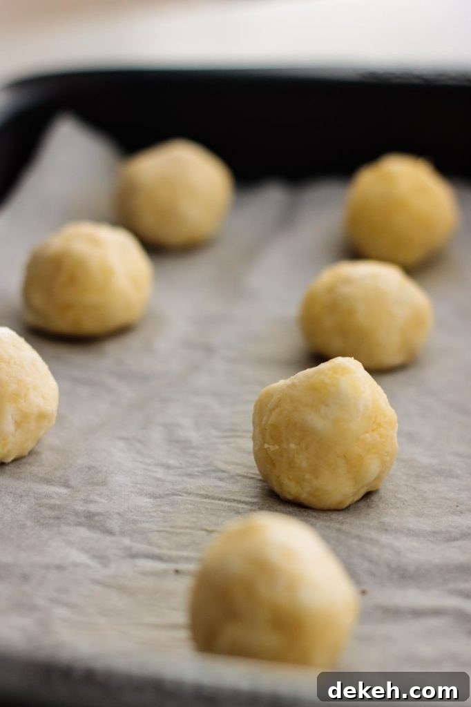 dough ready to go to the oven