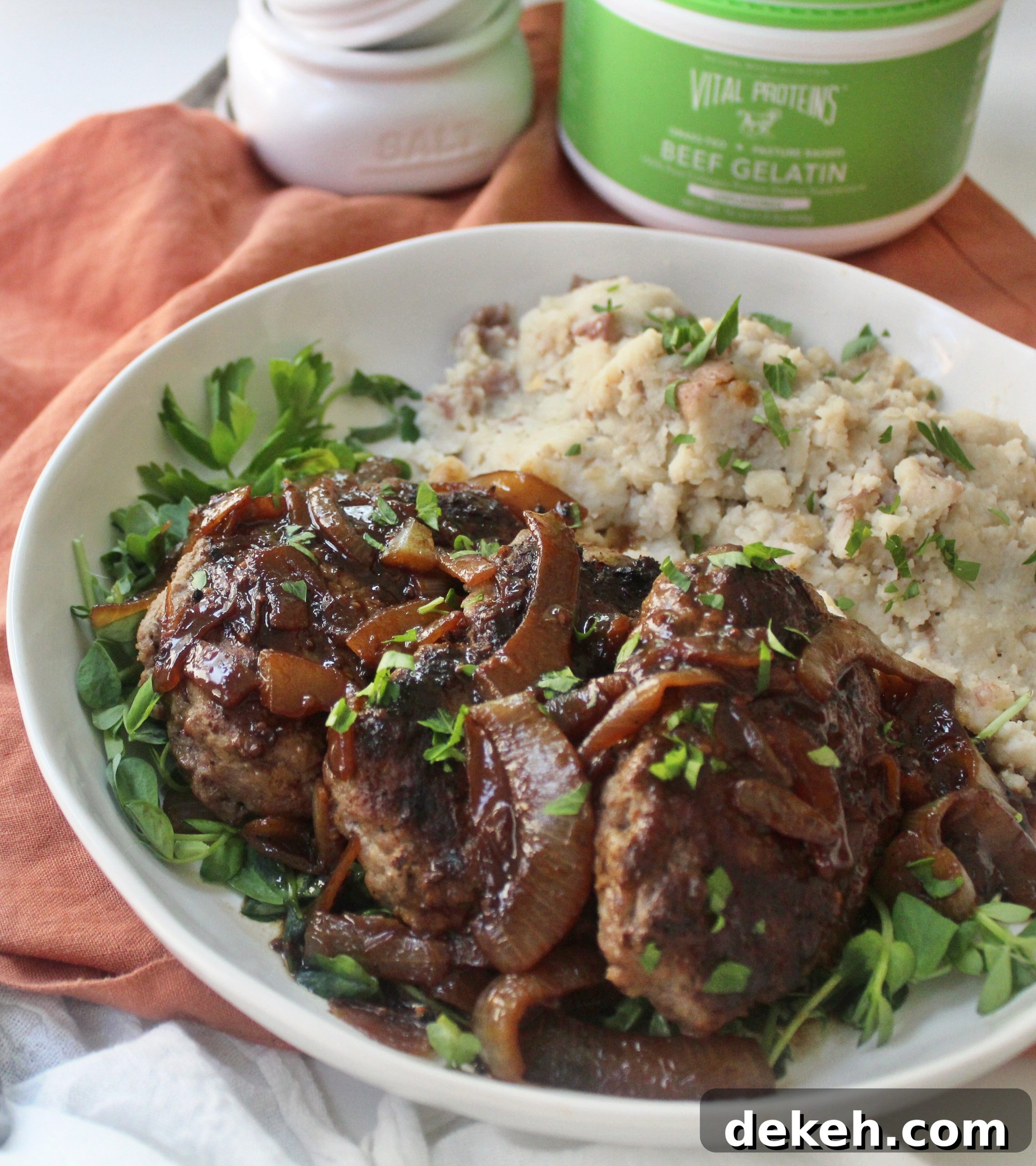 healthy Salisbury steak