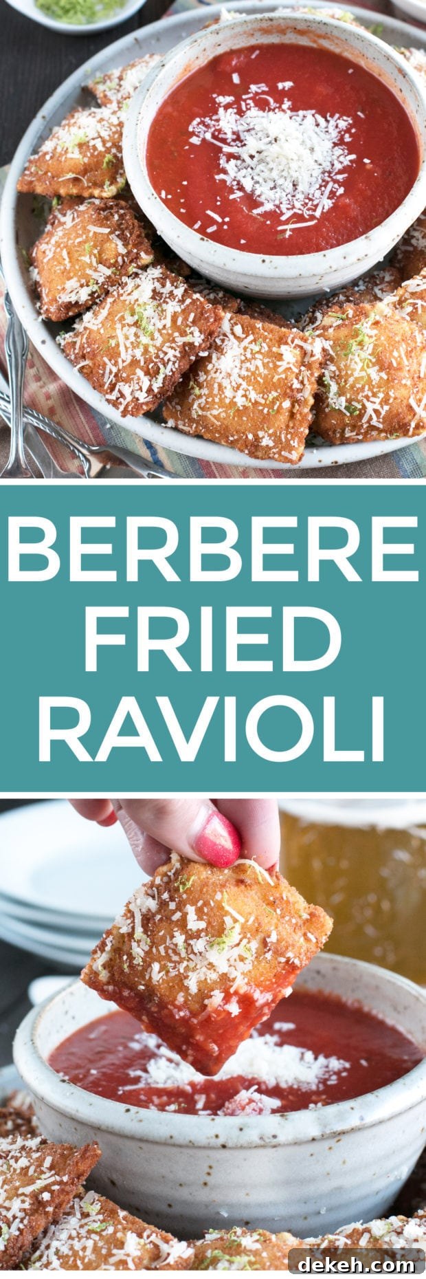 Berbere Fried Ravioli