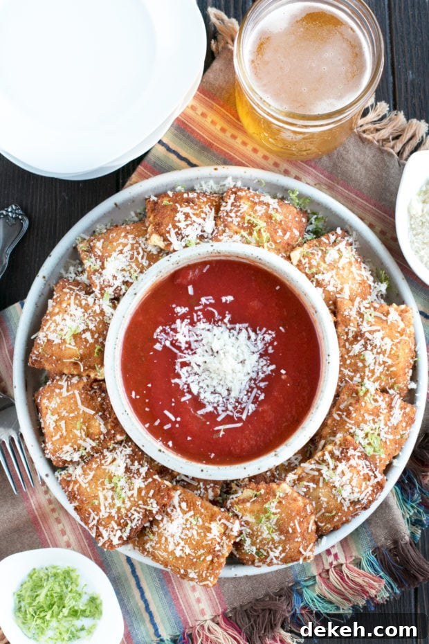 Berbere Fried Ravioli