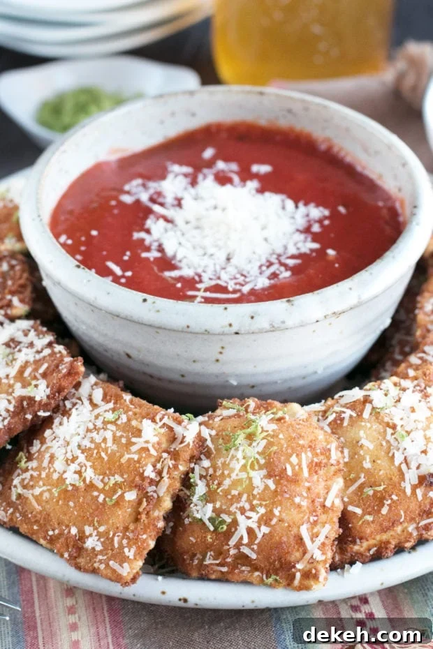 Berbere Fried Ravioli