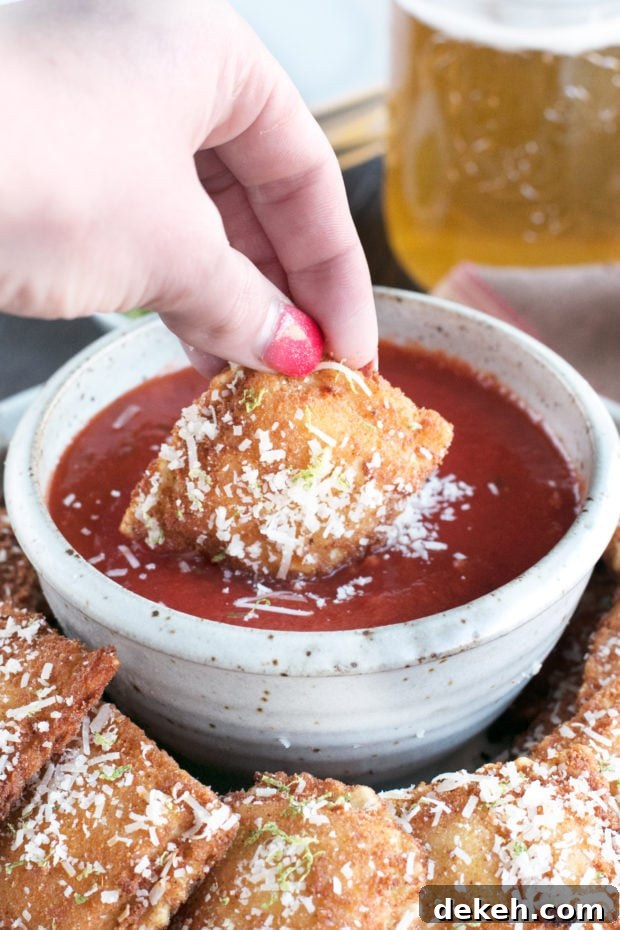 Berbere Fried Ravioli