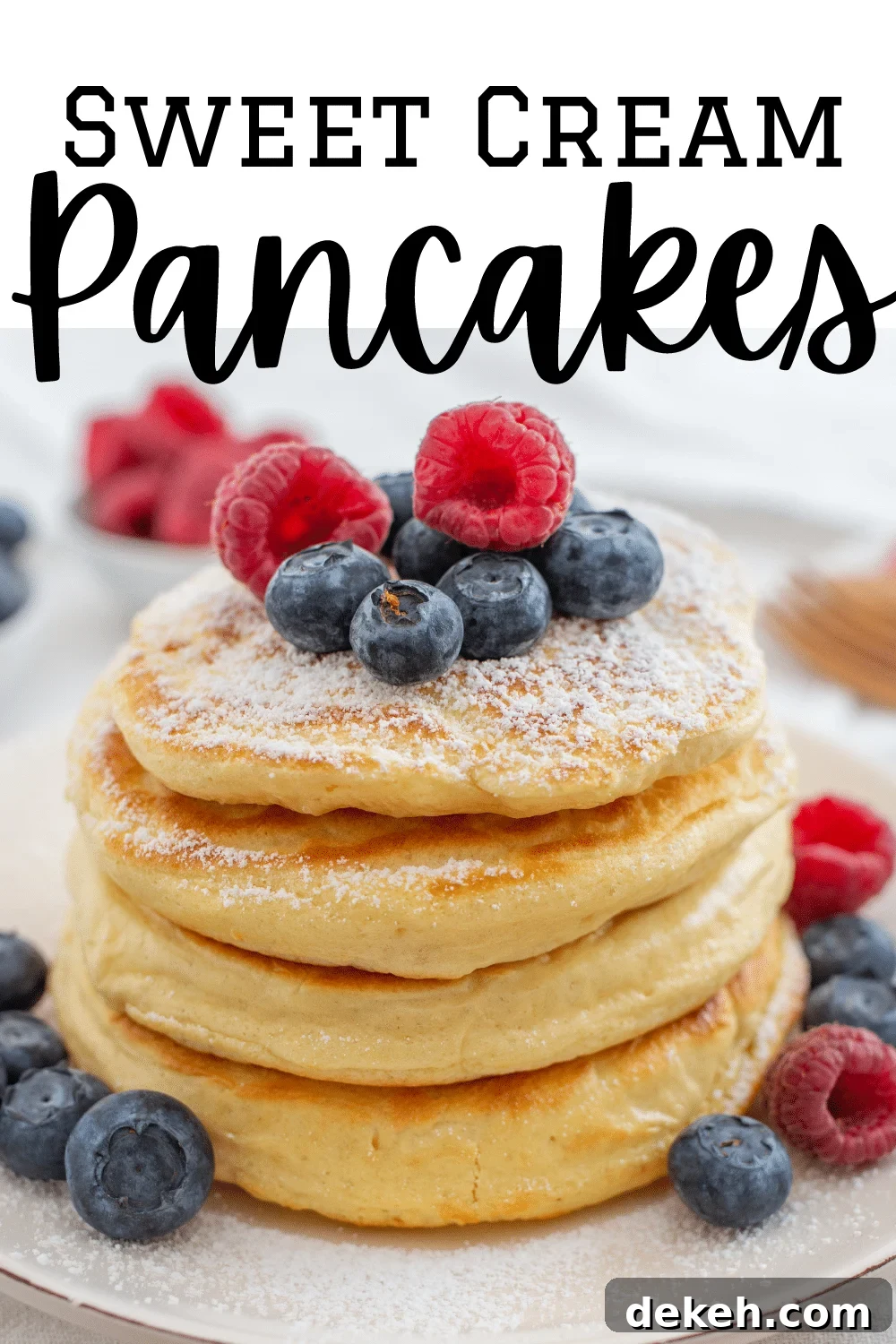sweet cream pancakes