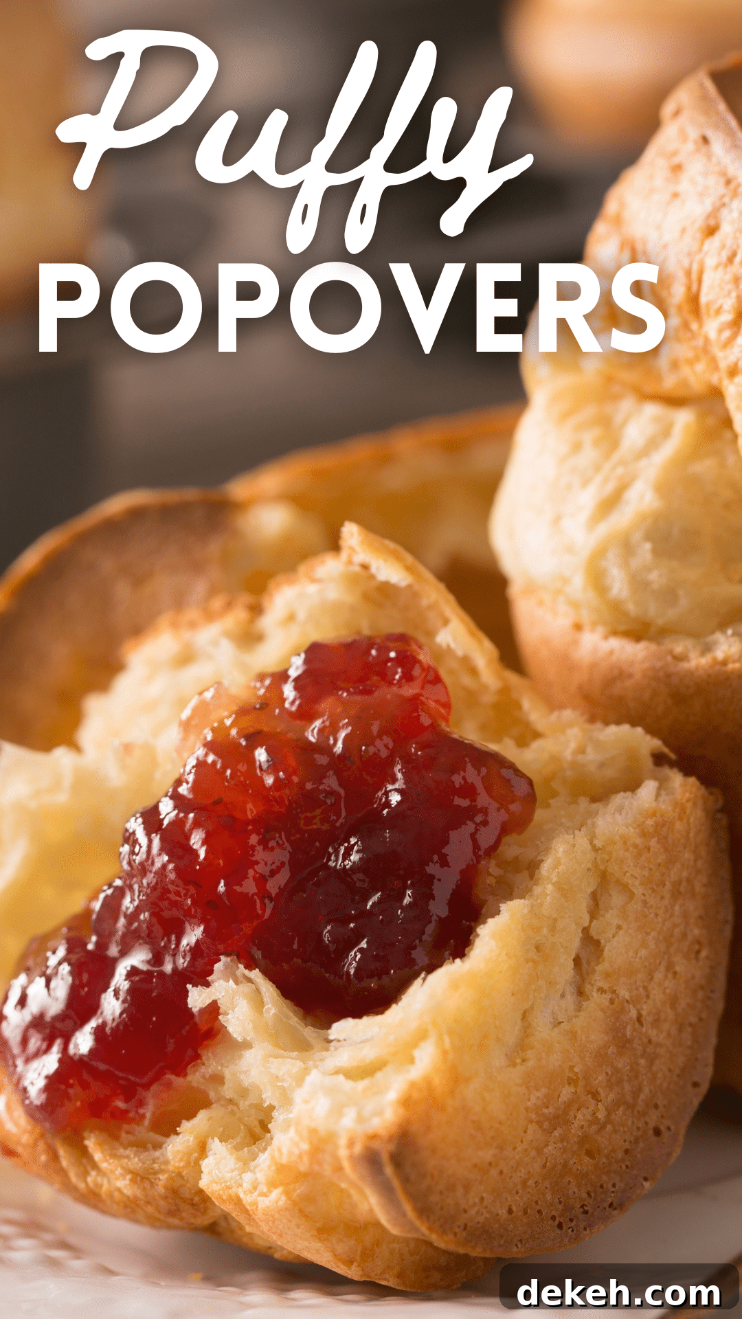 popovers on plate
