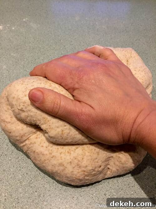 kneading dough