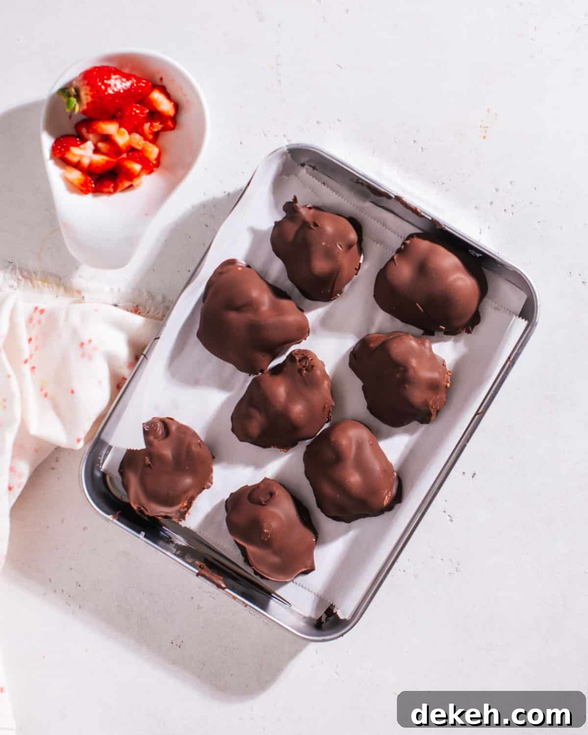 Strawberry Frozen Yogurt Bites