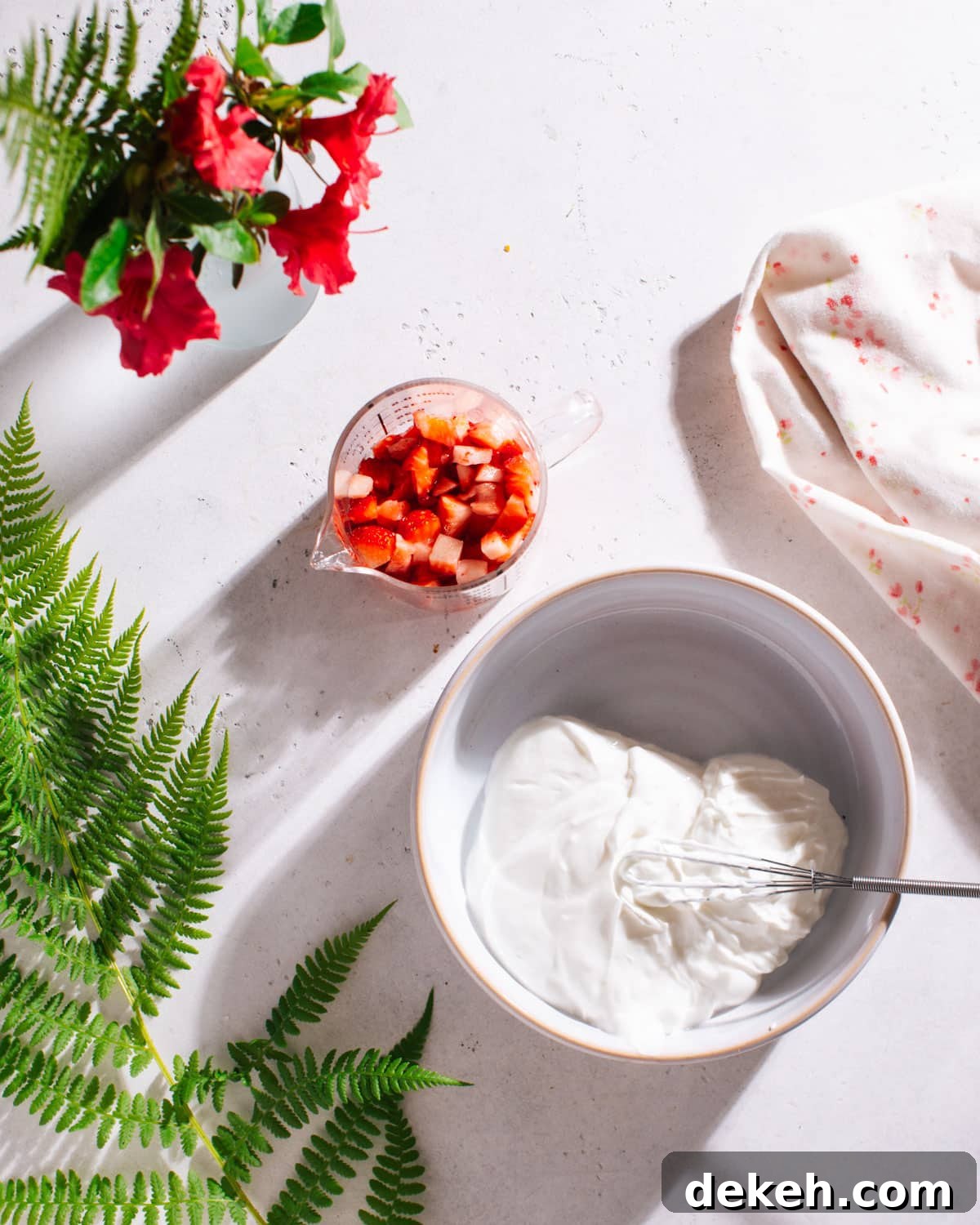 Chocolate Strawberry Yogurt Bites ingredients