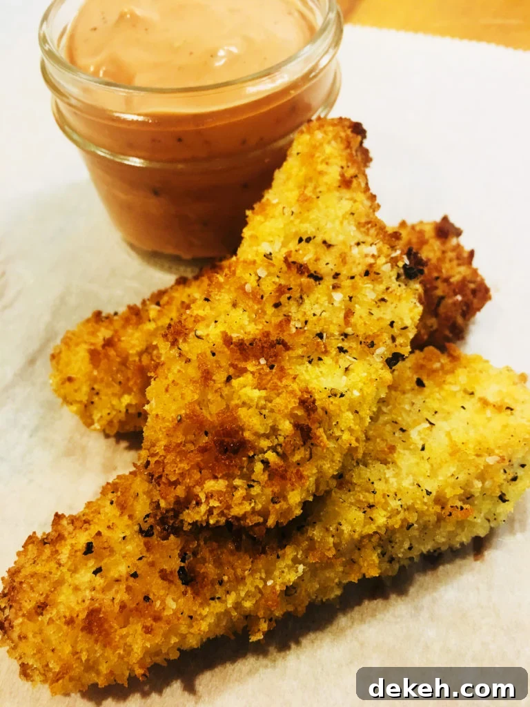 Air Fryer Chicken Tenders with Copycat Cane's Sauce
