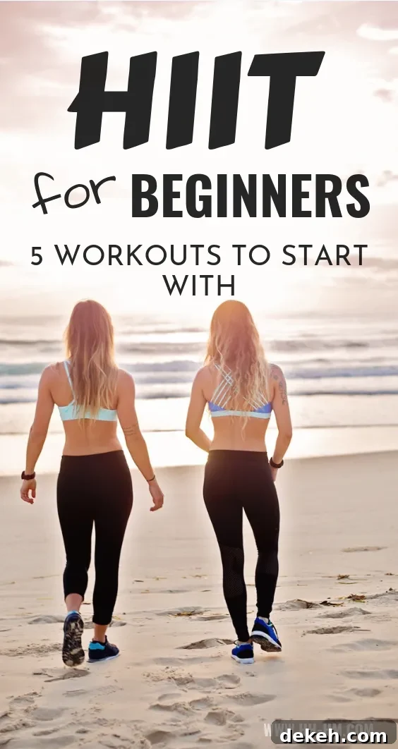 HIIT Workouts for beginners to lose weight! These are 5 beginner-friendly high intensitiy interval training routines that you can do at home or at the gym. HIIT is a type of exercise that allows you to burn fat even after you've done. Usually it's a good idea to add 1-2 HIIT workouts to your exercise routine, especially if you've hit a plateau or have a lot of belly fat to lose. Make these a part of your workout schedule and you'll improve your endurance and strength. 