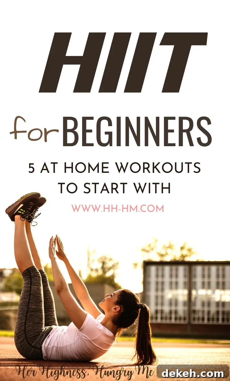 HIIT Workouts for beginners to lose weight! These are 5 beginner-friendly high intensitiy interval training routines that you can do at home or at the gym. HIIT is a type of exercise that allows you to burn fat even after you've done. Usually it's a good idea to add 1-2 HIIT workouts to your exercise routine, especially if you've hit a plateau or have a lot of belly fat to lose. Make these a part of your workout schedule and you'll improve your endurance and strength.