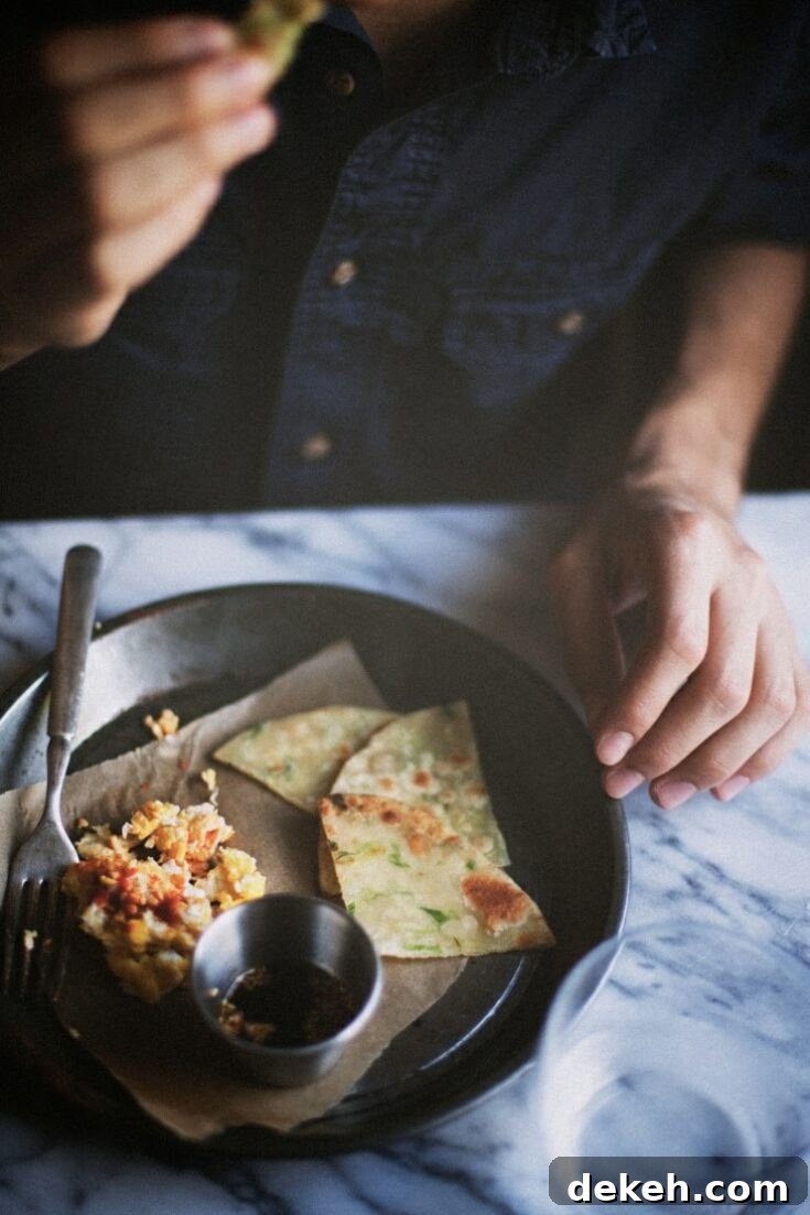 Chinese Scallion Pancakes Recipe | sophisticatedgourmet.com