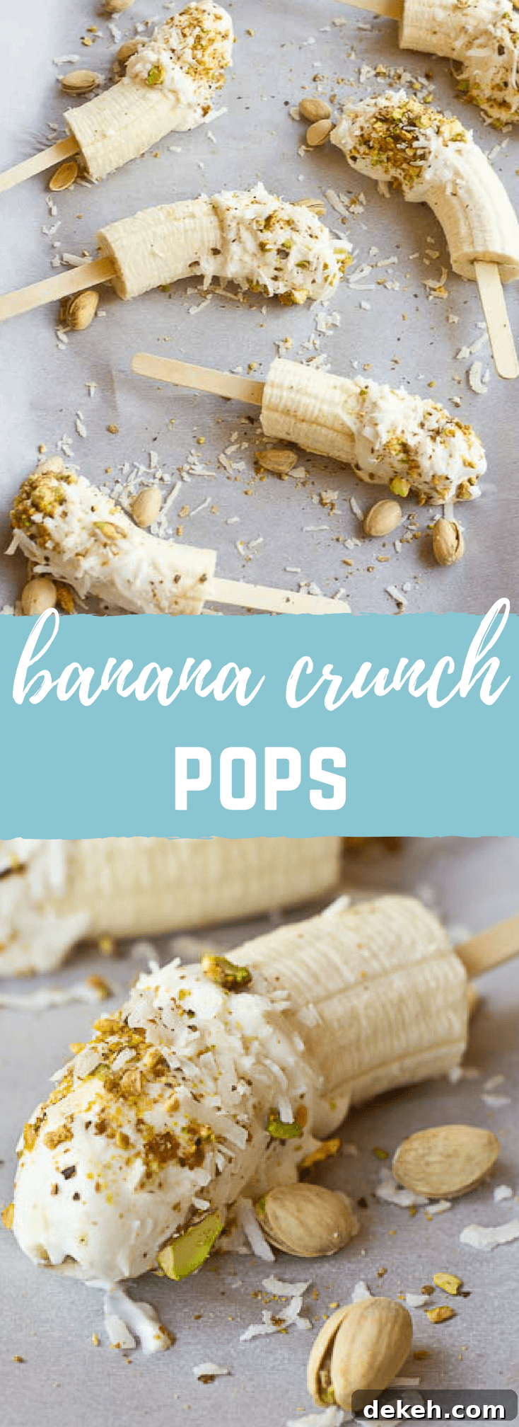 Array of Banana Crunch Pops on a platter