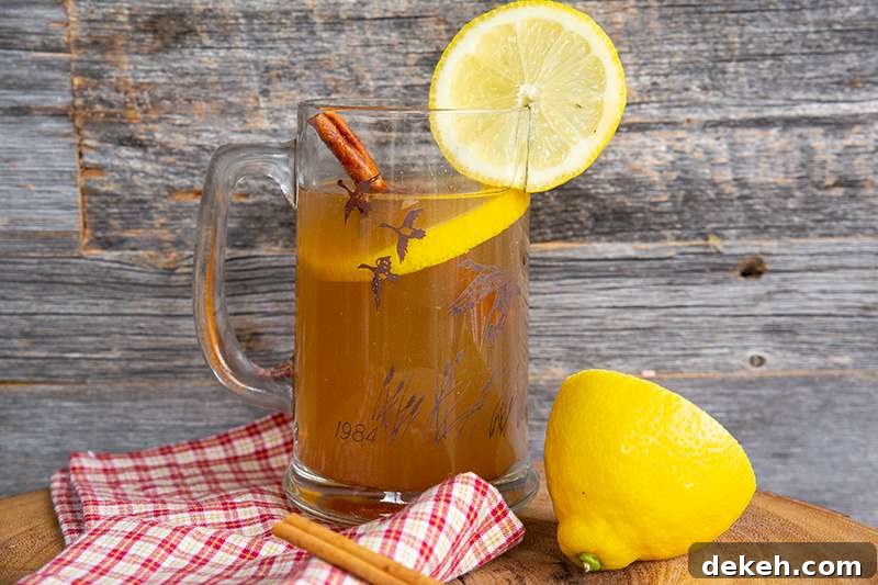This Sugar Free Hot Toddy is delicious and perfect for a rainy or cold day.