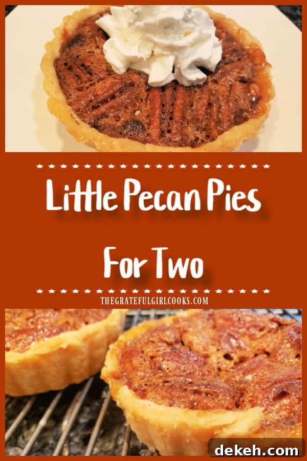 Pin-worthy image of little pecan pies