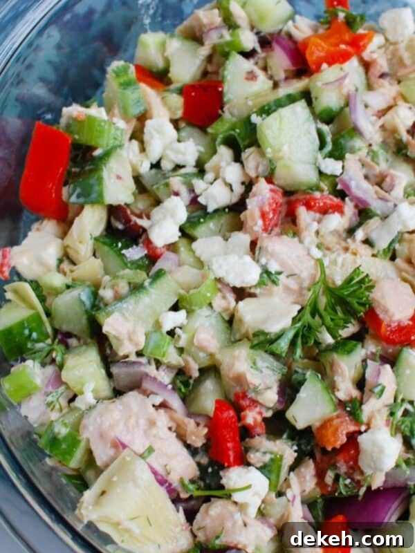 Mediterranean Tuna Salad