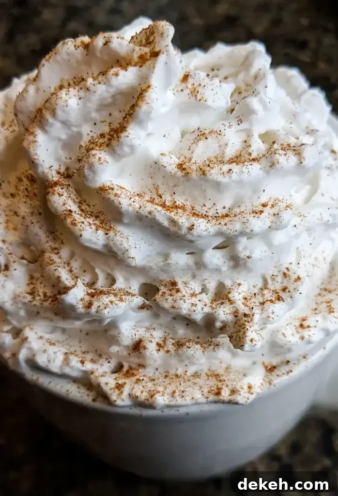 Peanut Butter Whipping Cream