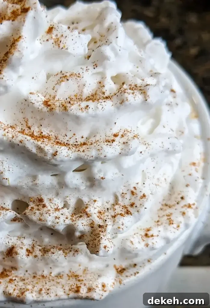 Peanut Butter Whipping Cream