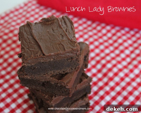 Lunch Lady Brownies-love these!