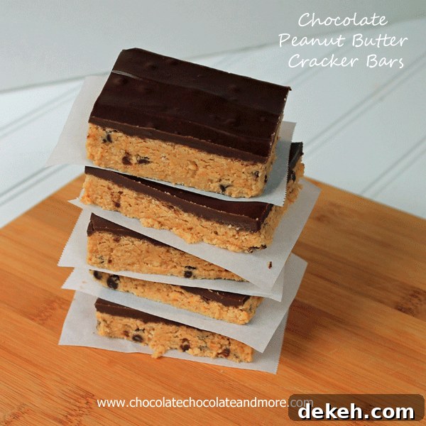 Chocolate Peanut Butter Crackers