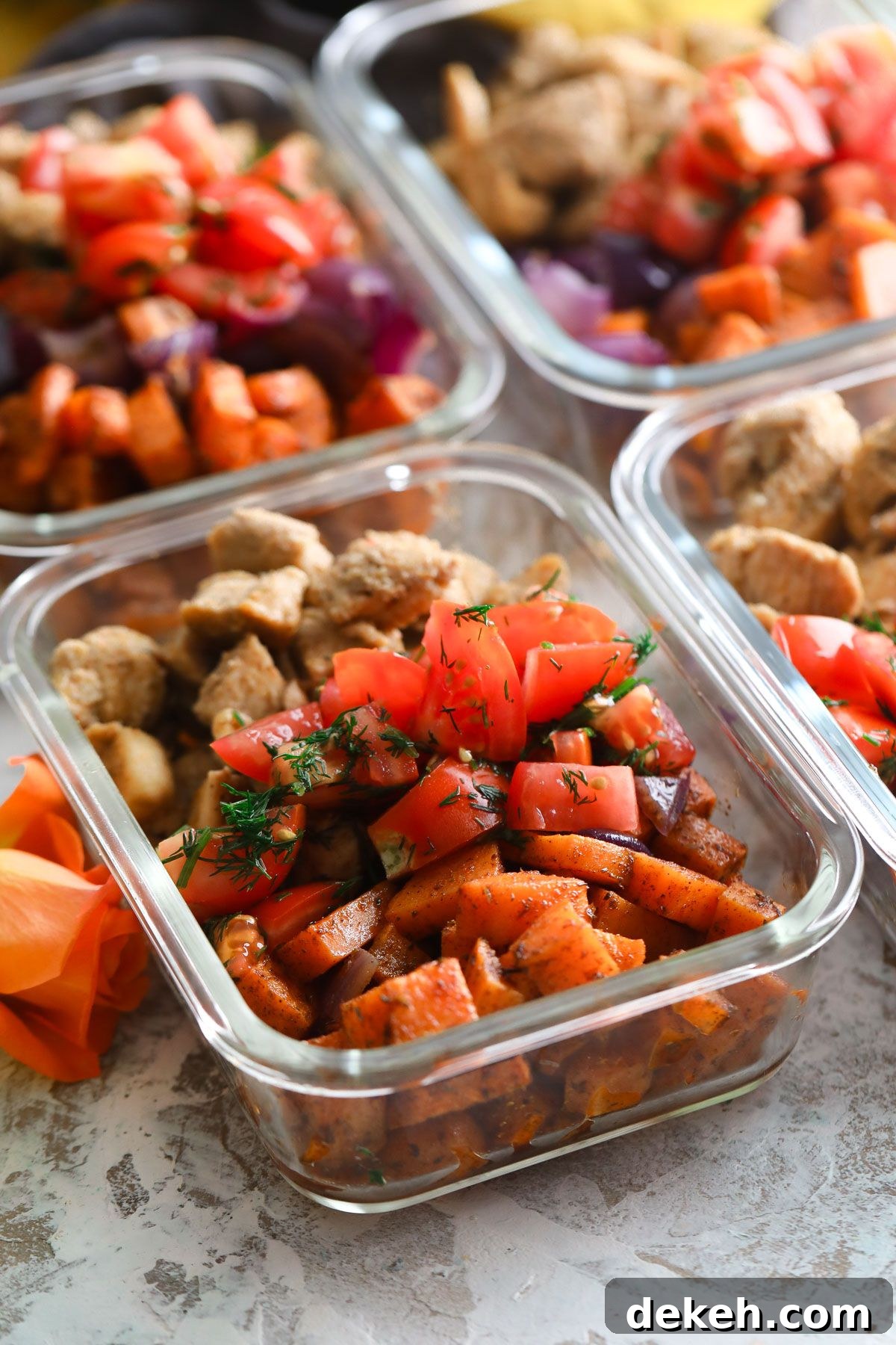 Chicken and Sweet Potato Meal Prep