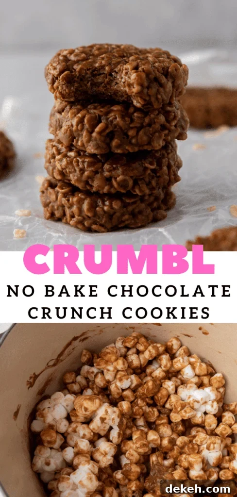 Crumbl chocolate crunch cookies 