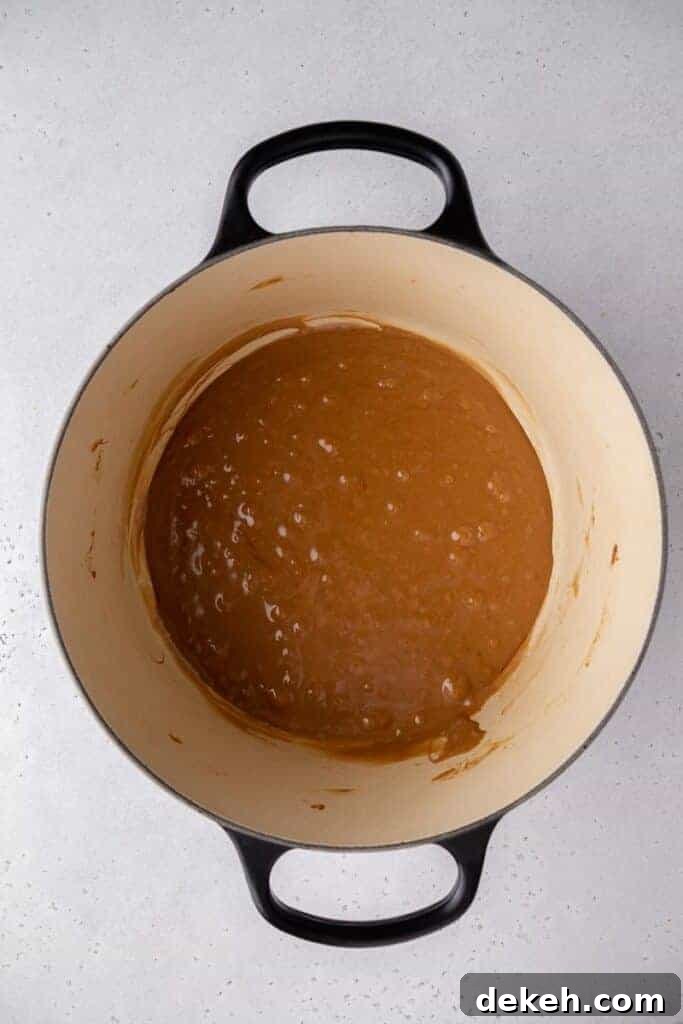 Melted chocolate marshmallows