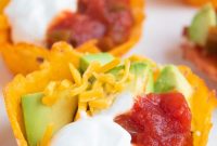 Keto Taco Cups Recipe + How to Build a Keto Taco Bar