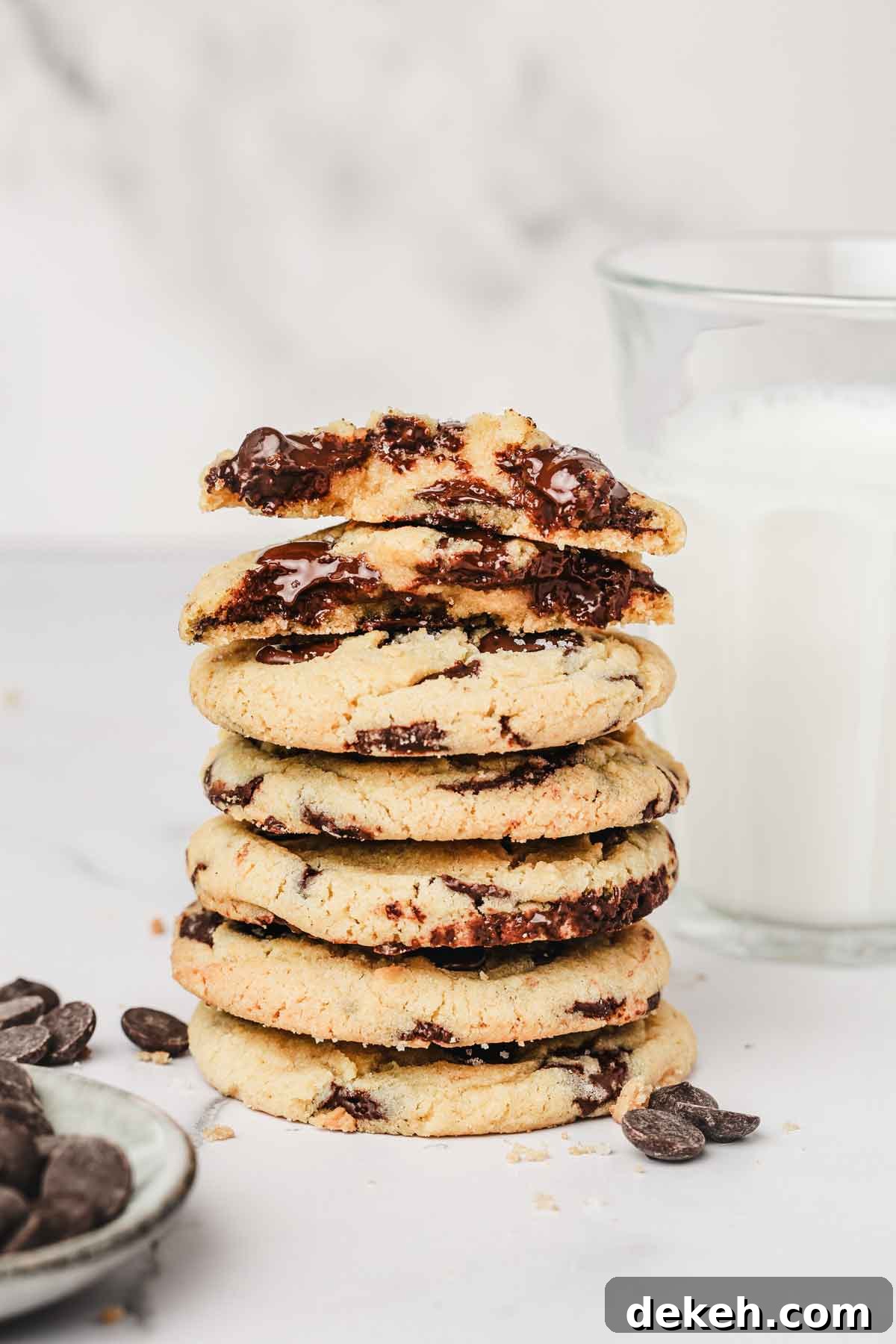 Egg yolks cookies on a table