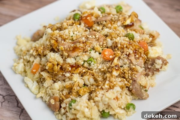 Chicken Cauliflower Fried Rice