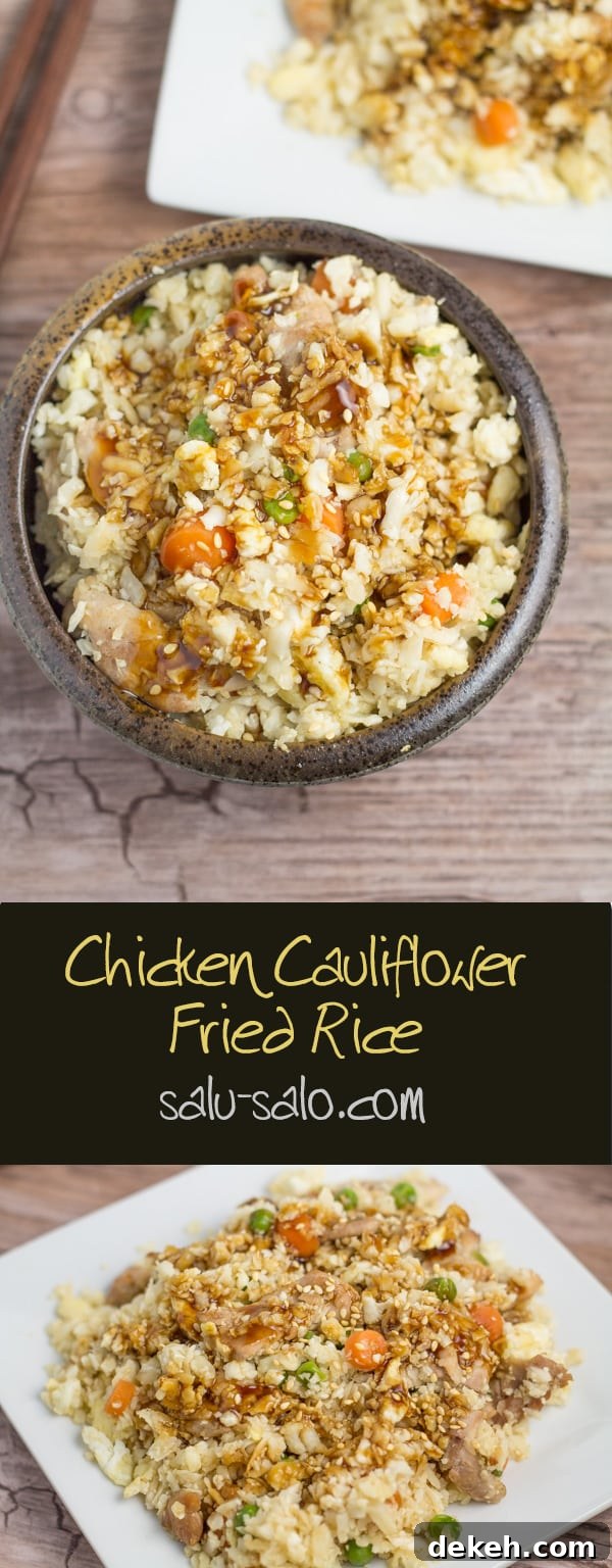 Chicken Cauliflower Fried Rice