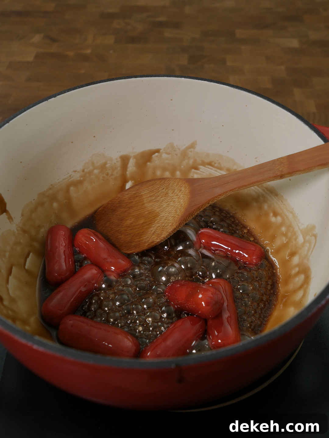 Shoyu hot dogs