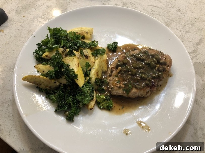 lemony pork piccata
